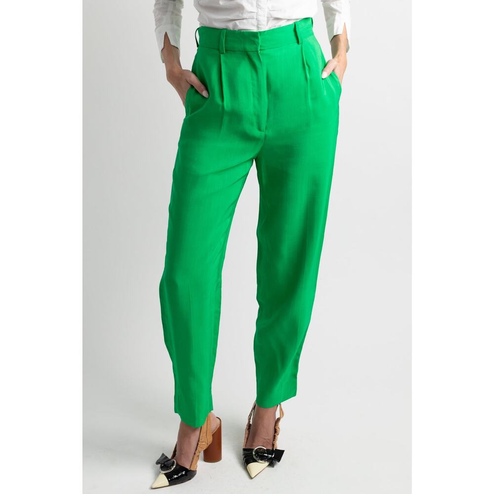 Emerald Green Sandro Trousers